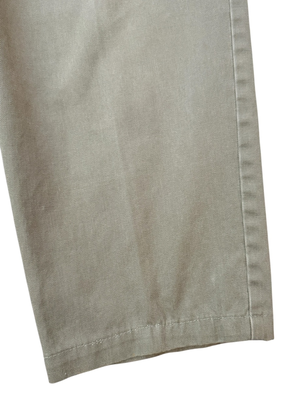VTG Y2K Banana Republic Pleated Khaki Pants Olive Green 32x32 Fits 31x28.5 Fair - Picture 6 of 16
